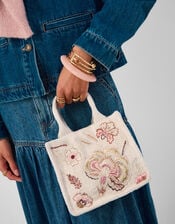 Embroidered Handheld Bag, , large