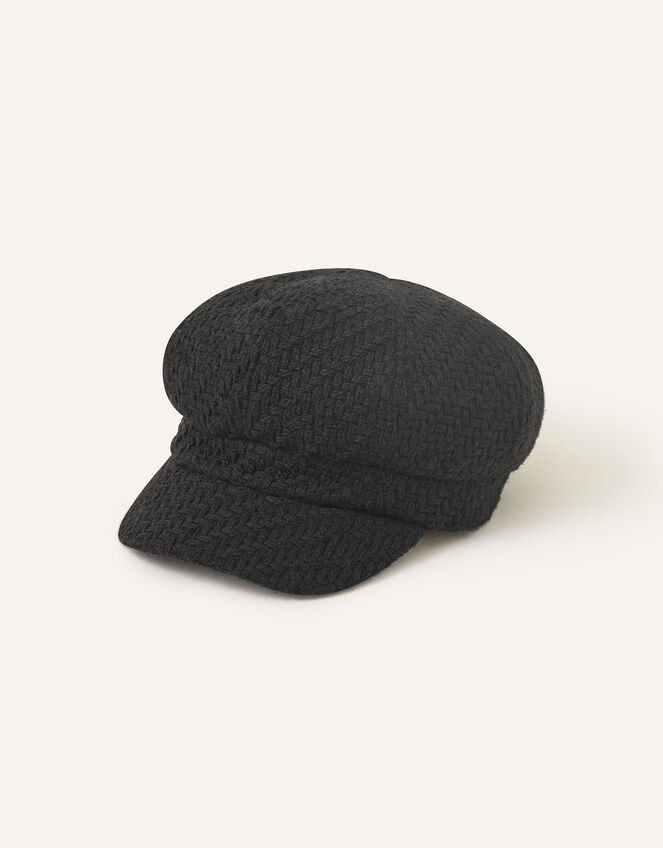 Textured Baker Boy Hat Hats Accessorize Global