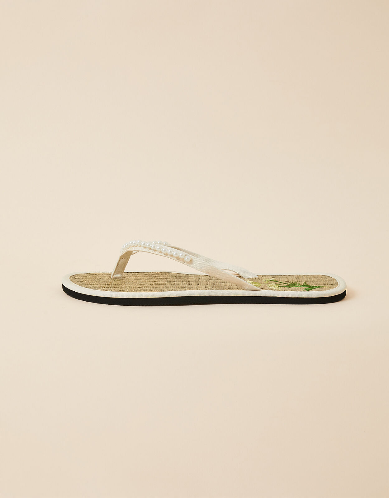 Accessorize seagrass flip flops hotsell