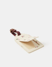 Floral Print Luggage Tag, , large