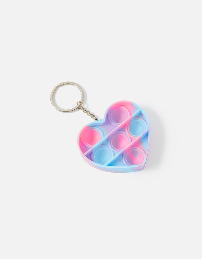 Heart Keyring Push Popper, , large