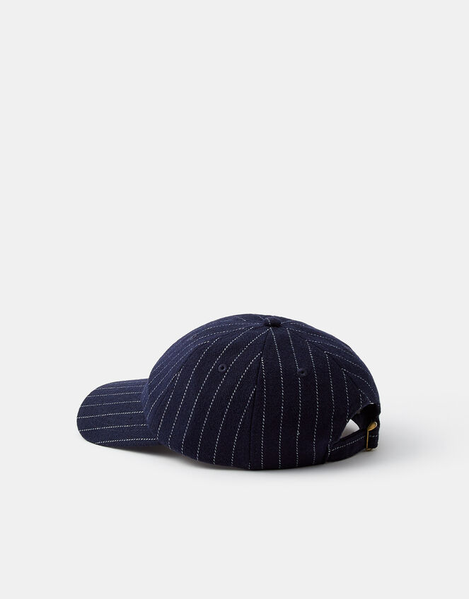 Pinstripe Baseball Cap, , large