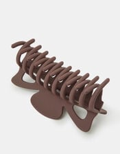 Large Claw Clip, Brown (BROWN), large