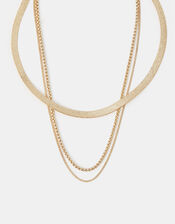 3-Pack Snake Chain Necklaces, , large