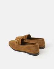 Suedette Loafers, Tan (TAN), large