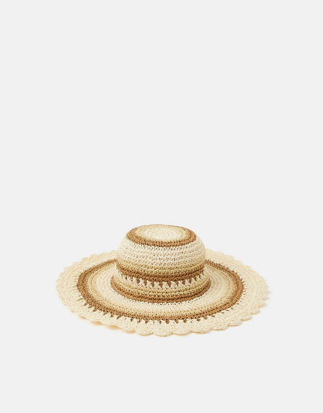 Crochet Floppy Hat, , large