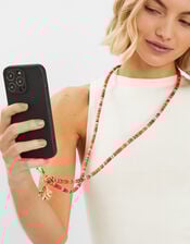 Flower Charm Cord Phone Strap, , large