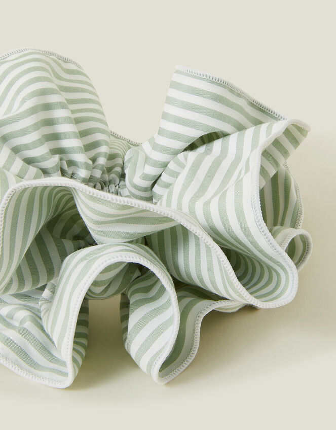 Extra Large Stripe Hair Scrunchie, , large