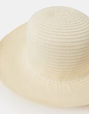 Packable Ribbed Bucket Hat Natural, , large