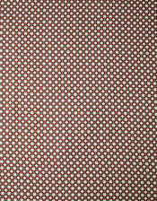 Reversible Tile Print Square Satin Scarf, , large