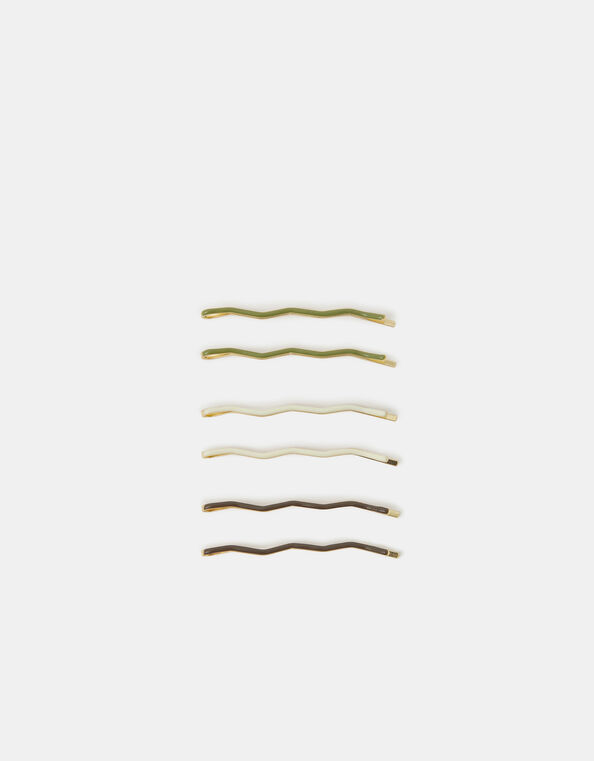 6-Pack Wiggle Hair Slides, , large