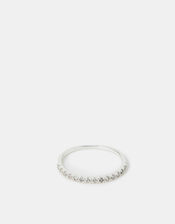 Sterling Silver Eternity Ring, Silver (SILVER), large