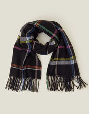 Hampstead Check Blanket Scarf, , large