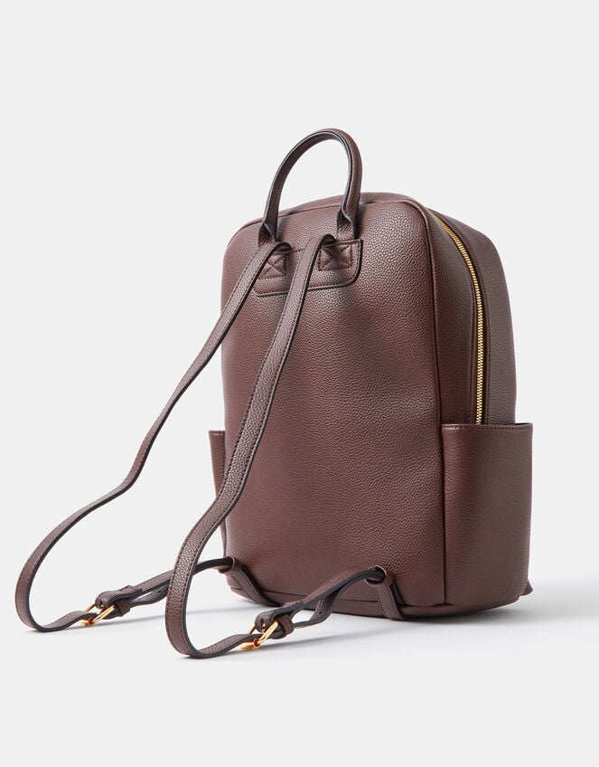 Bonnie Laptop Backpack, Brown (CHOCOLATE), large