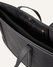 Laptop Shoulder Bag, Black (BLACK), large