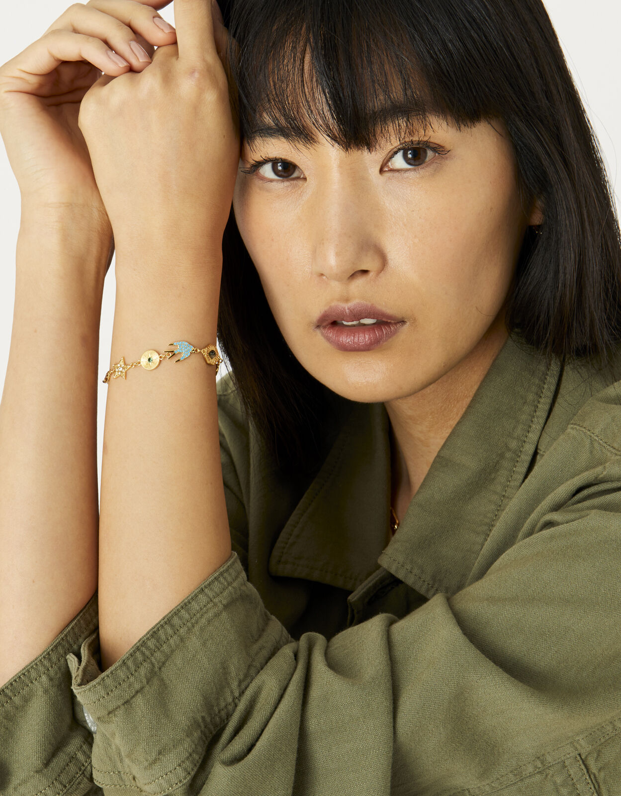 Swarovski hotsell swallow bracelet