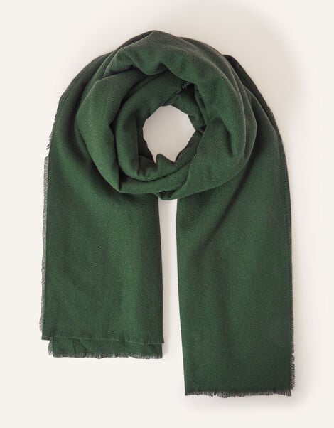 Grace Super-Soft Blanket Scarf, Green (GREEN), large
