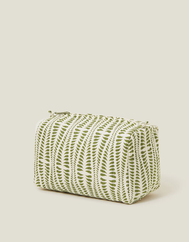 Large Quilted Make Up Bag, , large