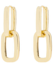 Gold-Plated Interchangeable Link Earrings, , large
