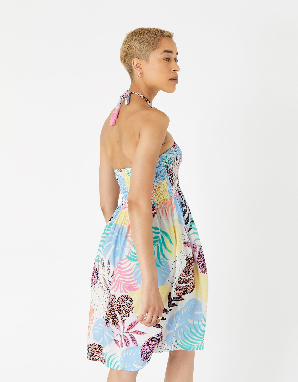 Accessorize bandeau dress top