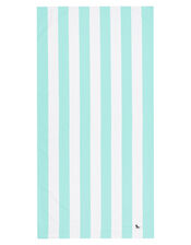 Dock And Bay Striped Beach Towel, Green (GREEN), large