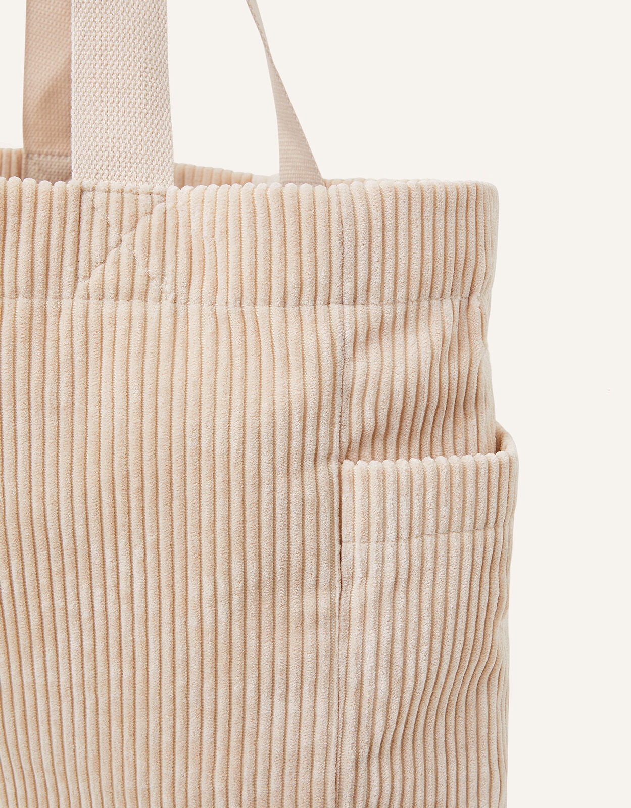 Cream sales shopper bag