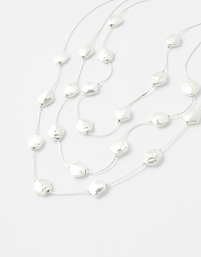 Hexagon Layered Station Necklace Necklaces Accessorize Global