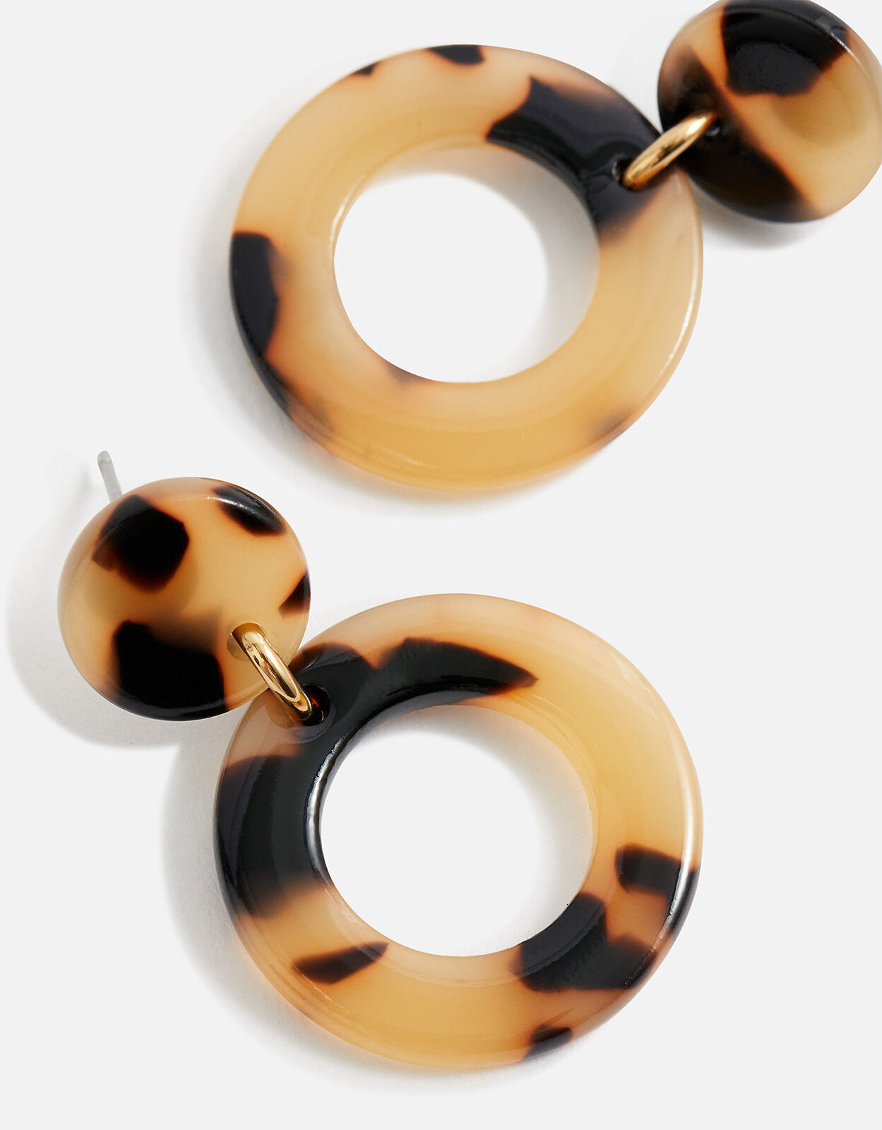 Tortoise shell outlet earrings