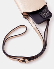 Metallic Pouch Phone Bag, , large