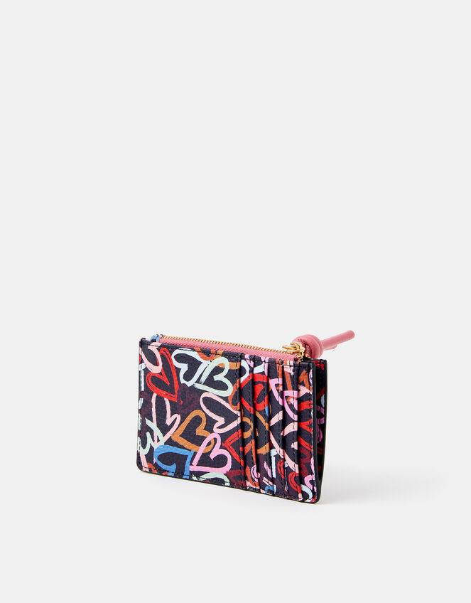 Heart Print Card Holder, , large