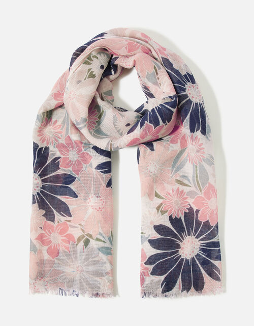 Lucia Floral Print Scarf, , large
