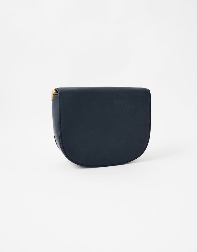 Eloise Patchwork Cross-Body Bag, Blue (BLUE), large
