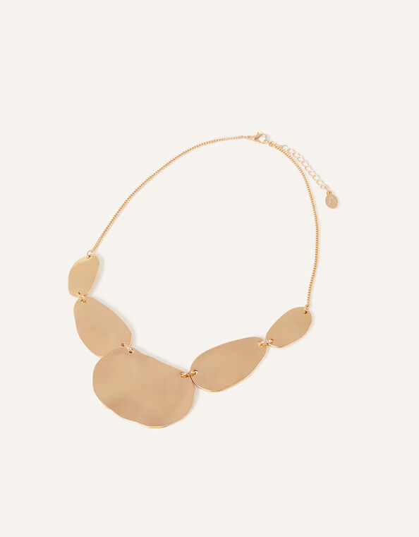 Statement Disc Necklace, , large