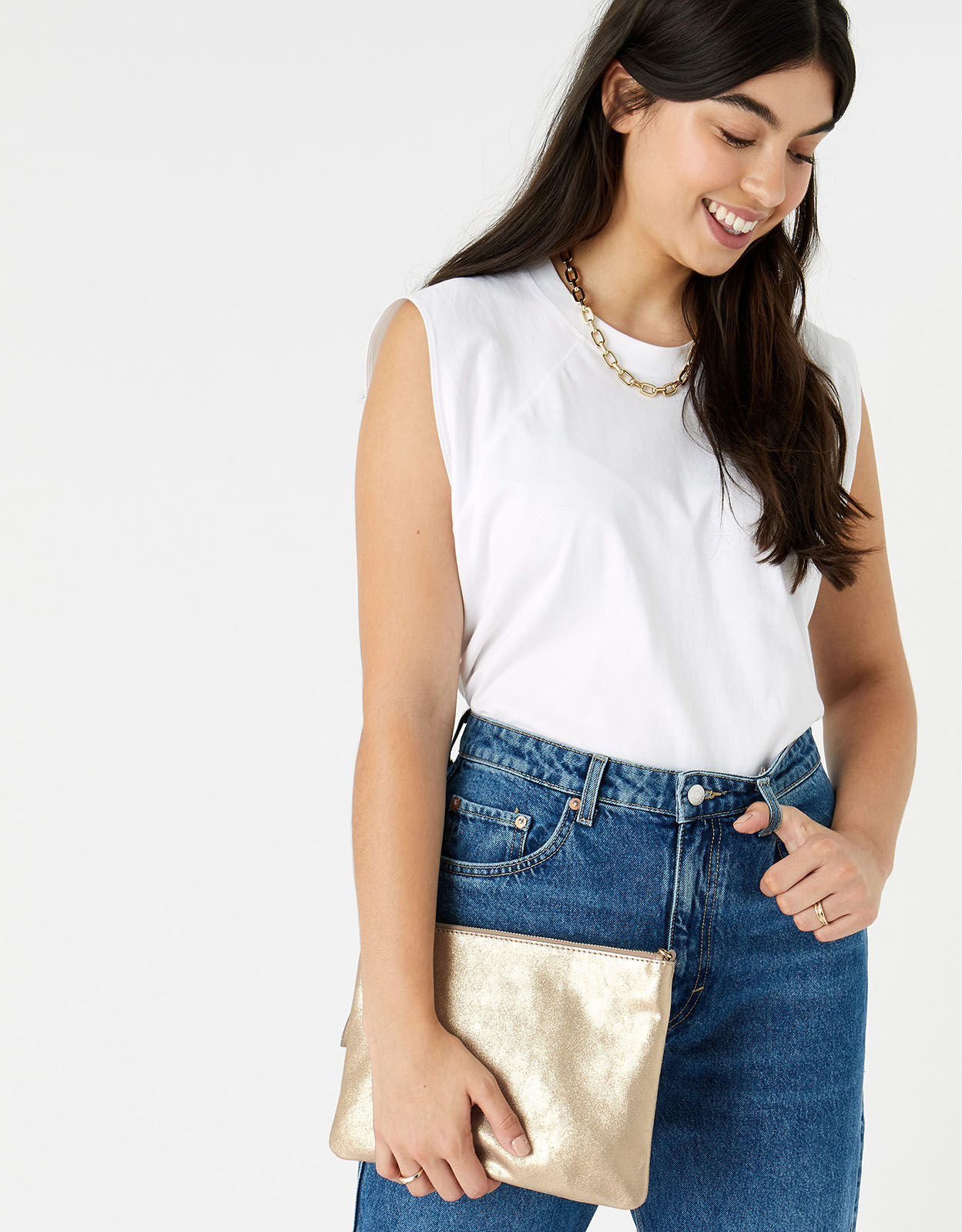 Claudia Leather Cross Body Bag