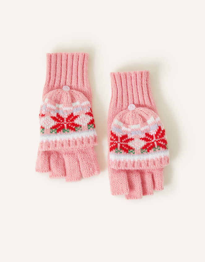 Christmas Fair Isle Gloves, Multi (BRIGHTS-MULTI), large