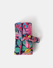 Tropical Print Jewellery Roll, , large
