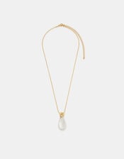 Stainless Steel Mixed Metal Pendant Necklace, , large