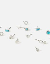 Crystal Stud Hoop 10 Pack, , large