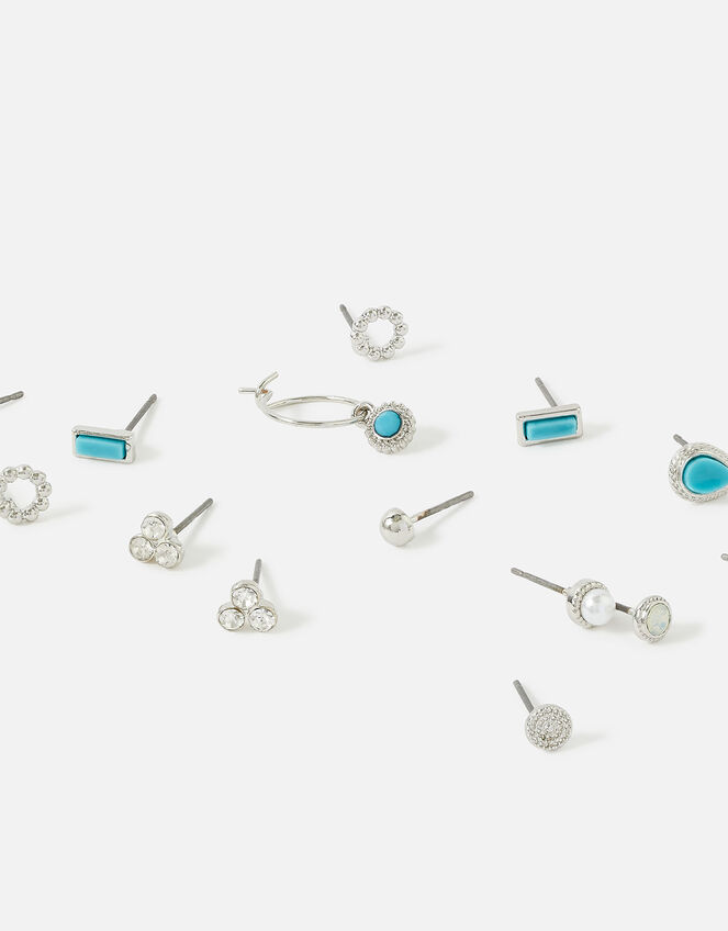 Crystal Stud Hoop 10 Pack, , large