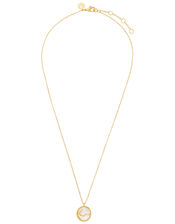 Gold-Plated Constellation Necklace - Cancer, , large