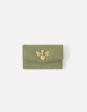 Britney Bee Wallet, Green (KHAKI), large