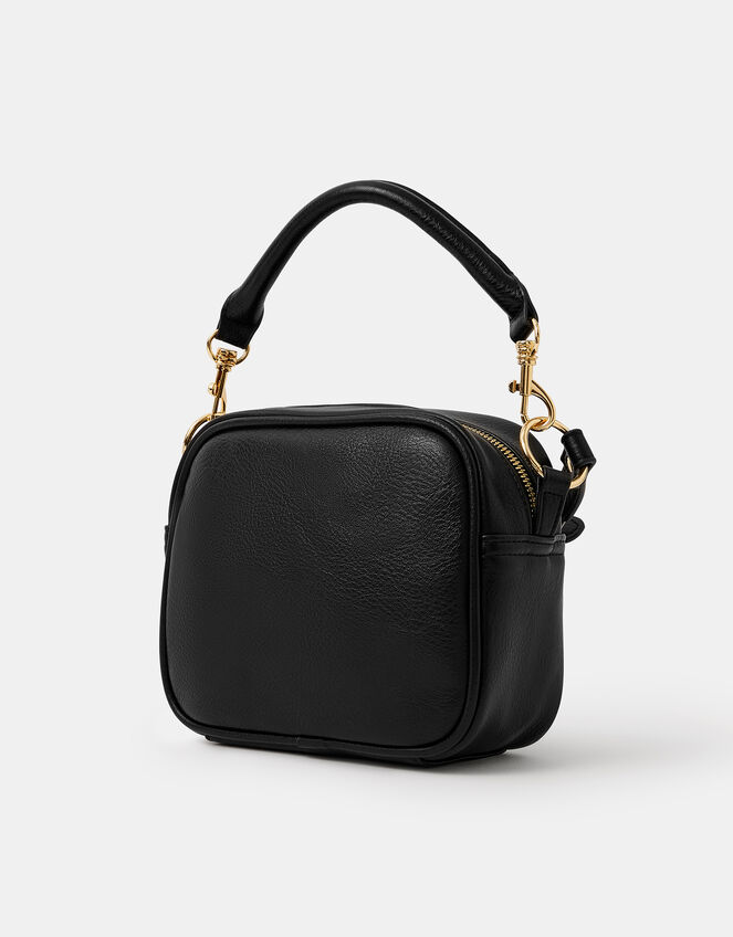 Boxy Crossbody Bag, Black (BLACK), large