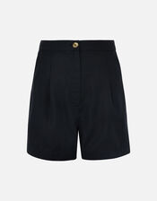 Smart High Waist Shorts, Black (BLACK), large