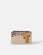 Cheetah Heart Card Holder, , large