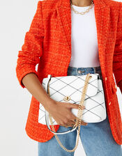 Ava Quilted Shoulder Bag, , large