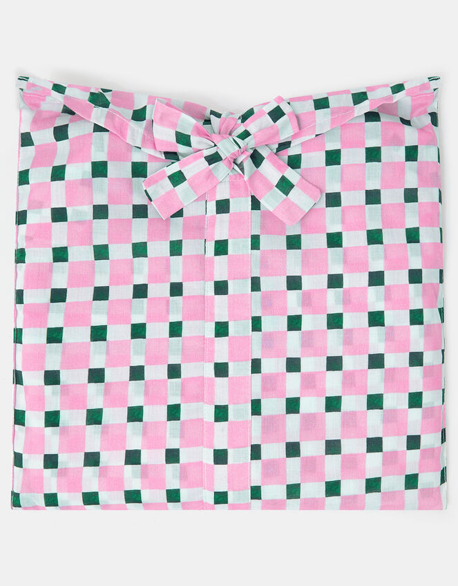 Checkerboard Short Pyjama Set, Pink (PINK), large