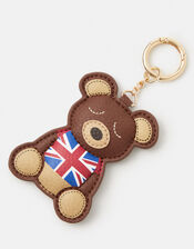 Union Jack Teddy Bag Charm, , large