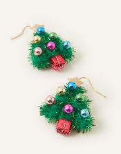 Christmas Tree Earrings, , large