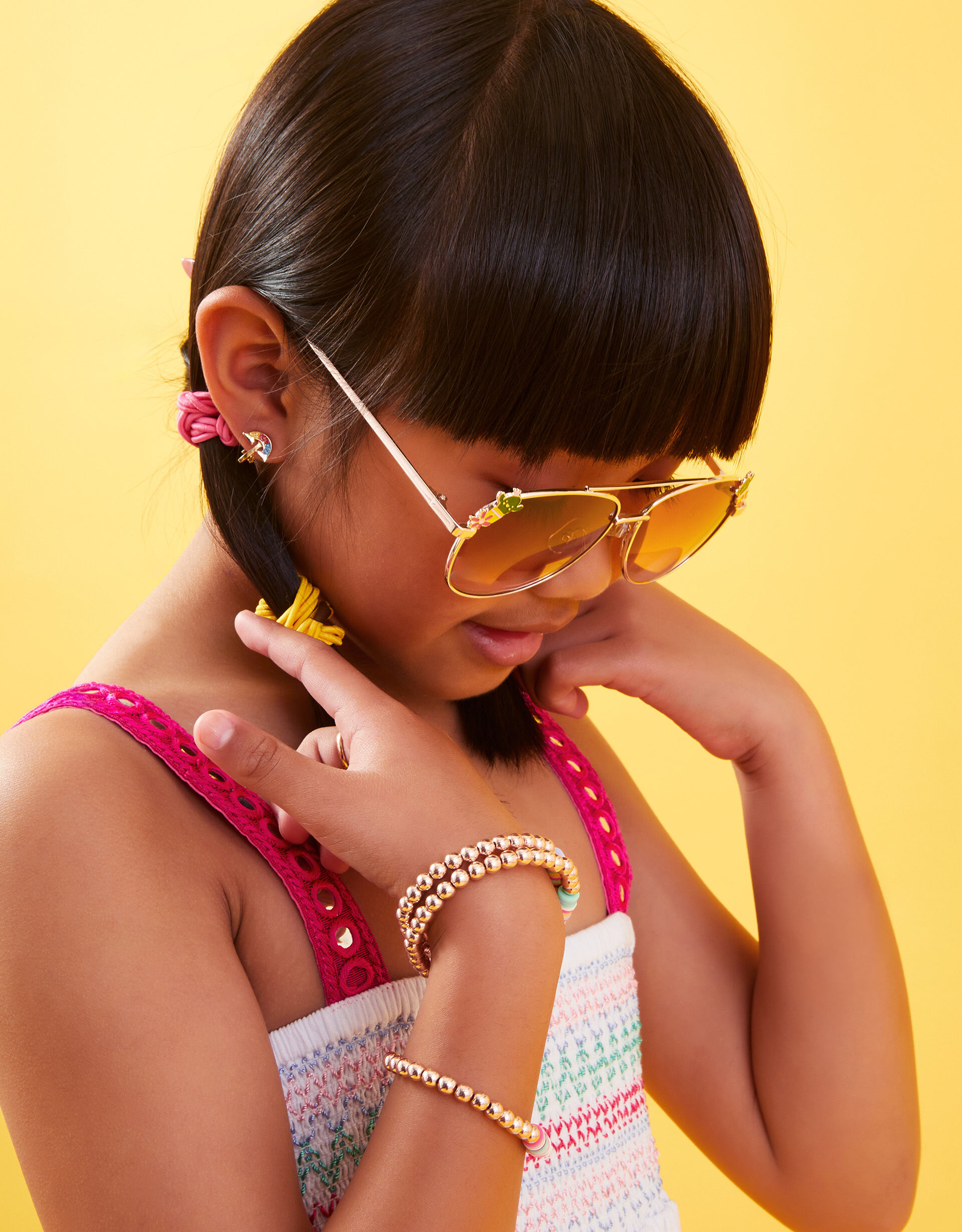 Little girl aviator sunglasses on sale