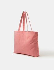 Cherry Stripe Shopper Bag, , large